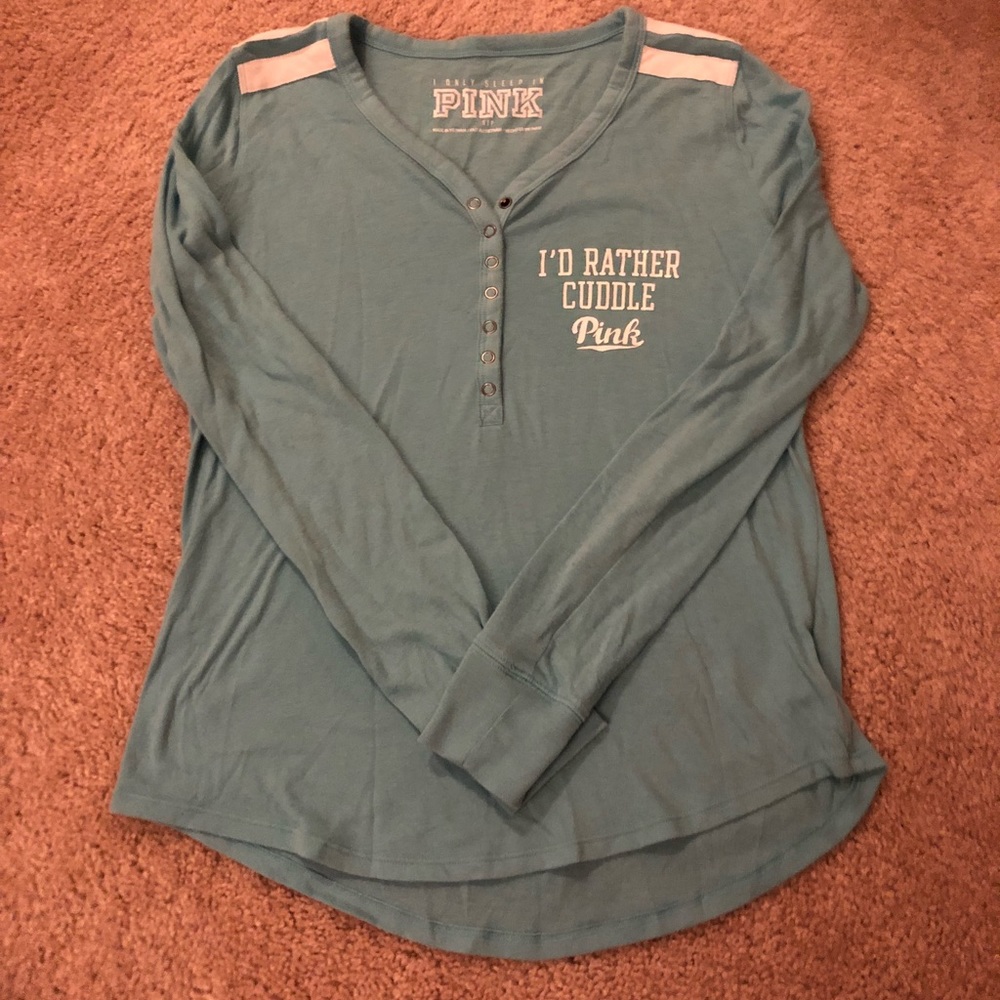 Long sleeve sleep shirt